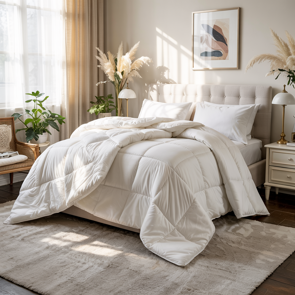 SnuggleCloud | 500 GSM | Ultra Warm, Plush, Winter-Ready | White