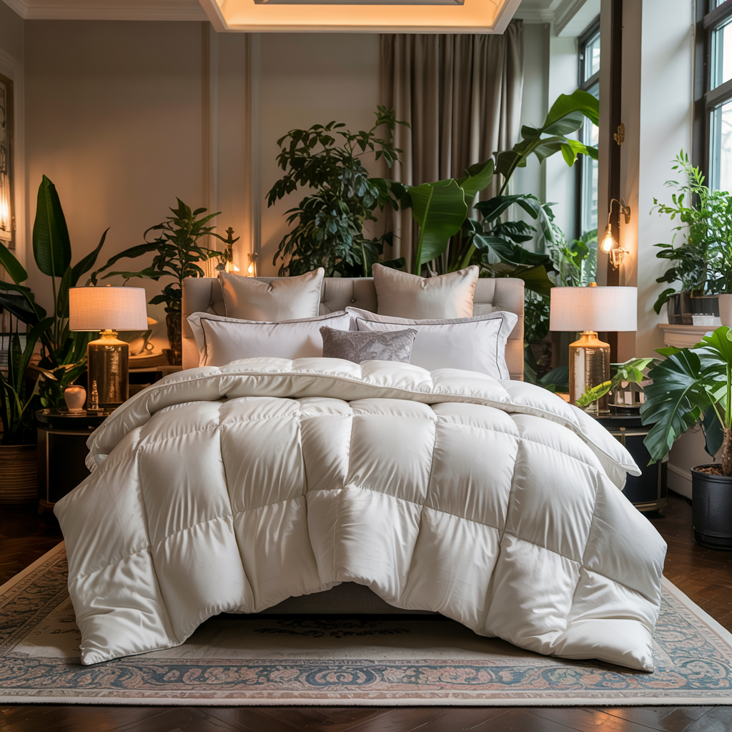 Winterloom | 500 GSM Comforter | Ultra Warm, Plush, Winter-Ready | Burgundy