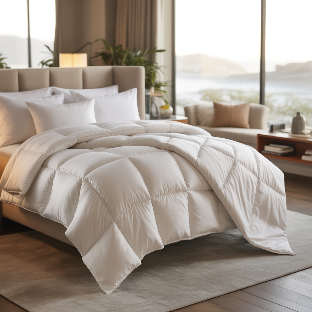 Wrapure | 300 GSM Comforter – All-Season Warmth, Balanced Comfort | White
