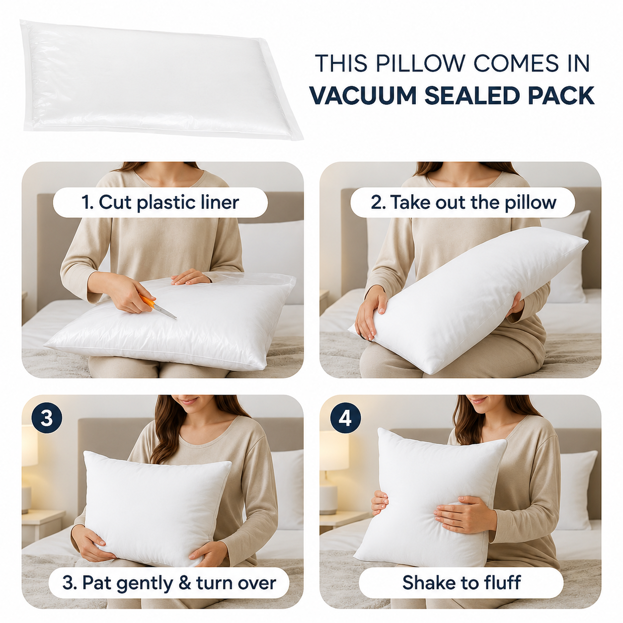 Luxury Ultra Soft Pillow (Set of 2)