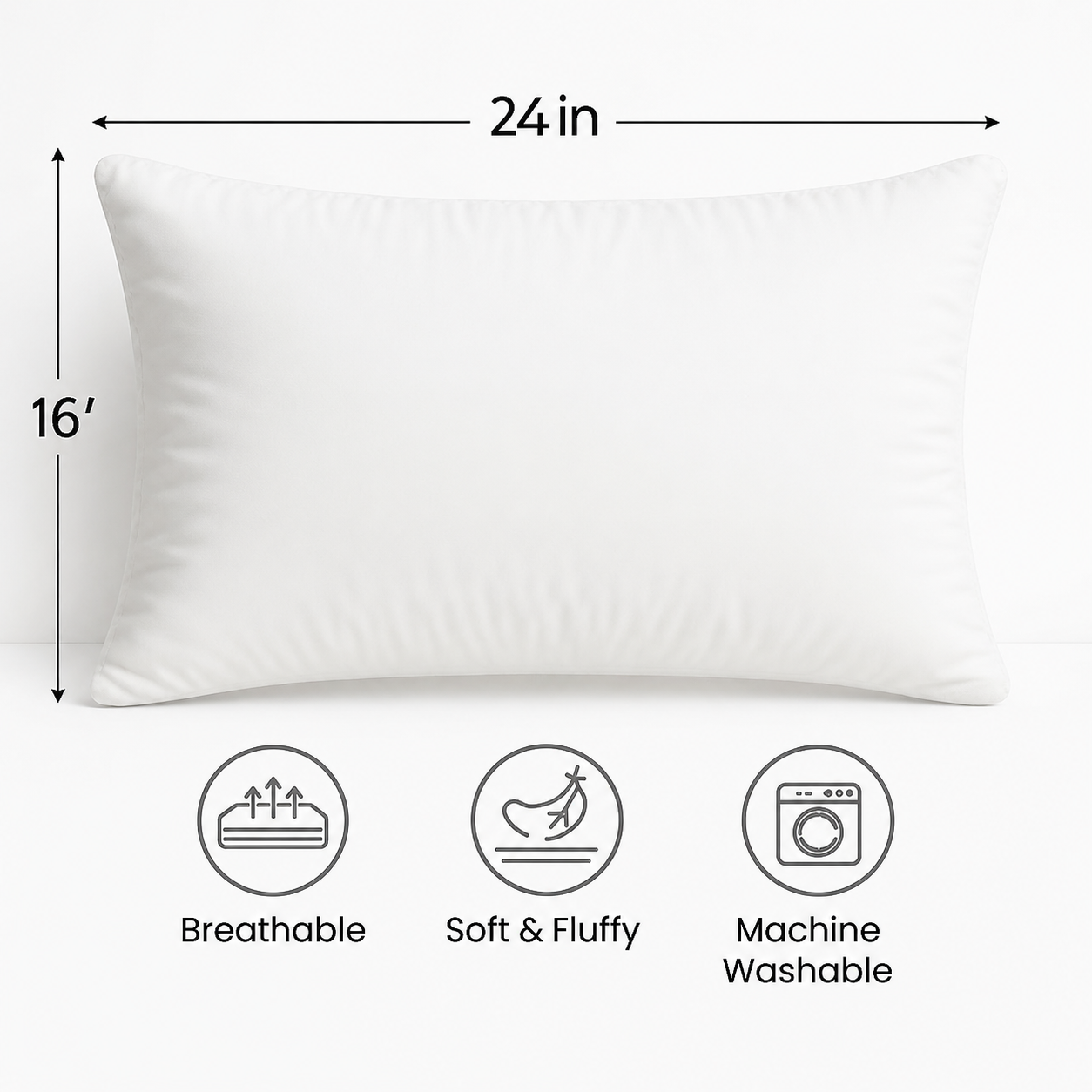 Luxury Ultra Soft Pillow (Set of 2)