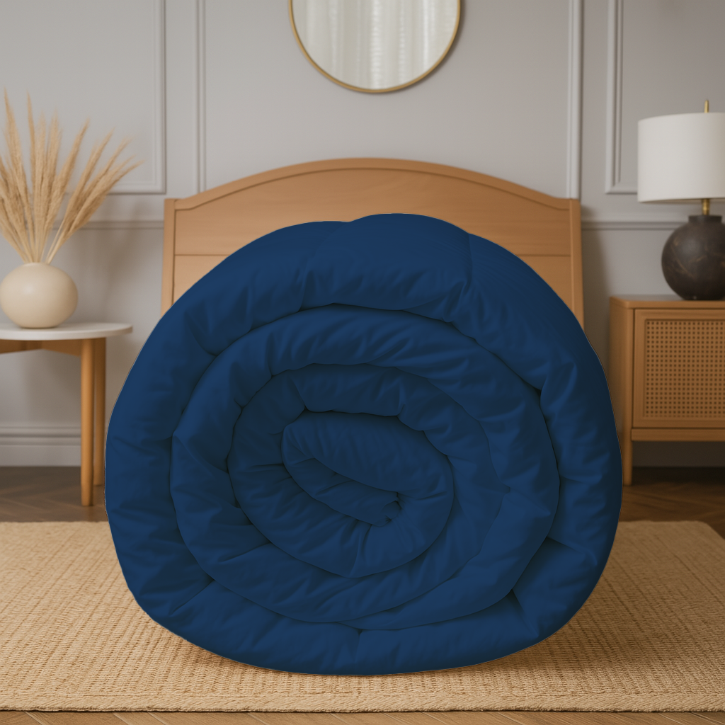 SnuggleCloud | 500 GSM | Ultra Warm, Plush, Winter-Ready | Blue