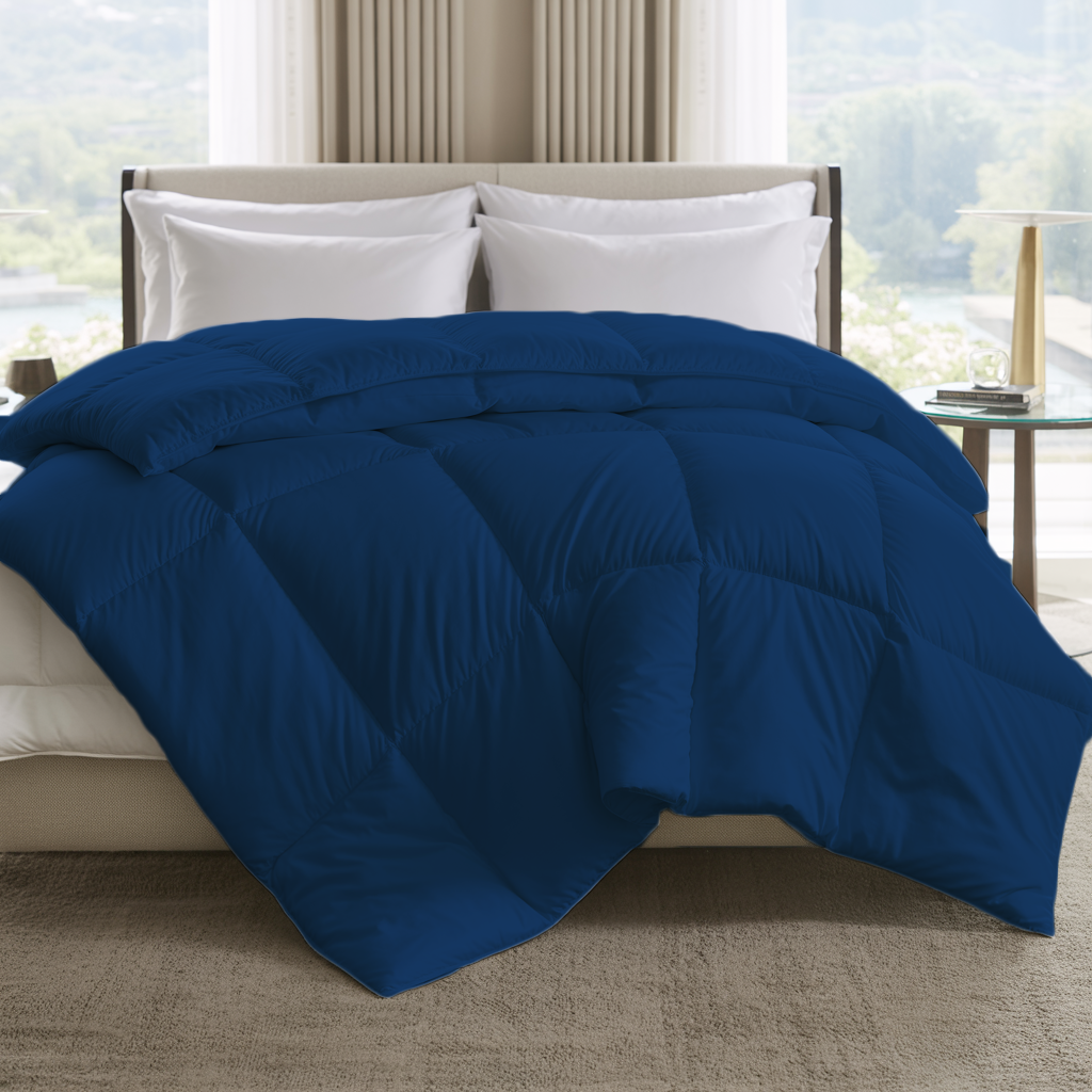 Snuglayer | 300 GSM Comforter – Light Warmth, Summer Nights | Blue