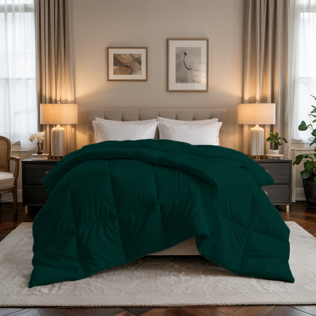 Snuglayer | 300 GSM Comforter – Light Warmth, Summer Nights | Teal