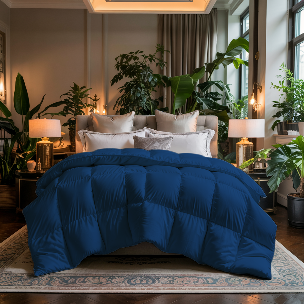 Winterloom | 500 GSM Comforter | Ultra Warm, Plush, Winter-Ready | Burgundy