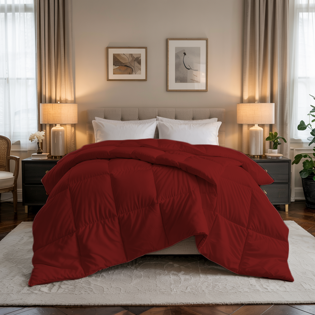 Wrapure | 300 GSM Comforter – All-Season Warmth, Balanced Comfort | Blue