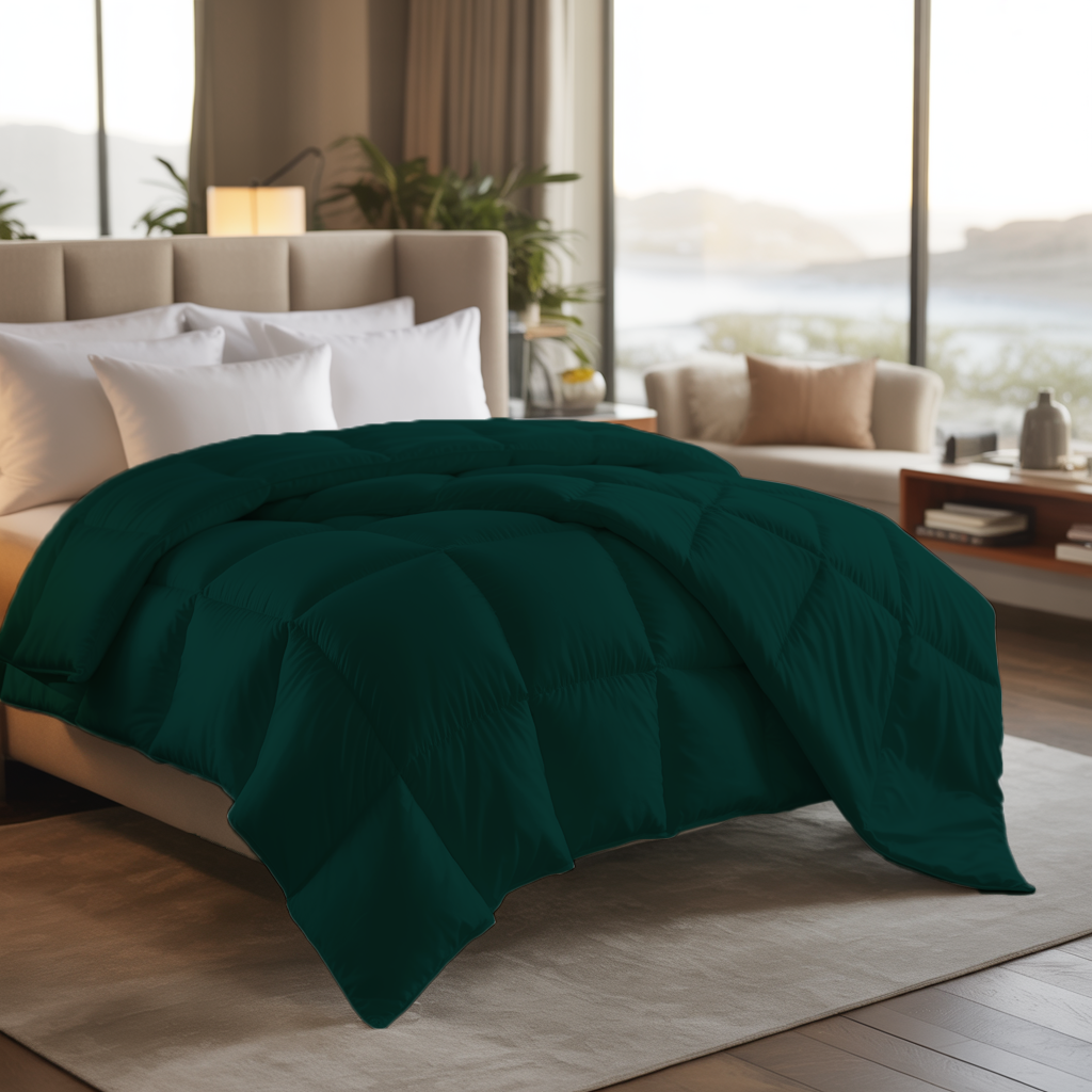 Wrapure | 300 GSM Comforter – All-Season Warmth, Balanced Comfort | Blue