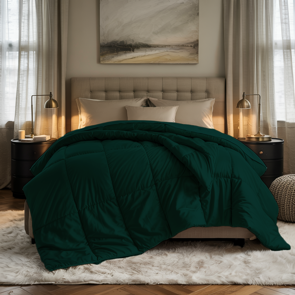 Cloudlite | 100 GSM Comforter – Ultra-Light, Travel, AC-Friendly | Teal