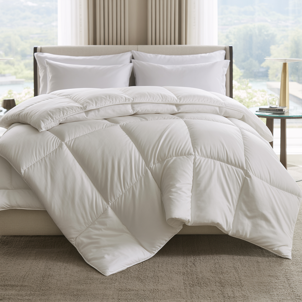 Snuglayer | 300 GSM Comforter – Light Warmth, Summer Nights | White