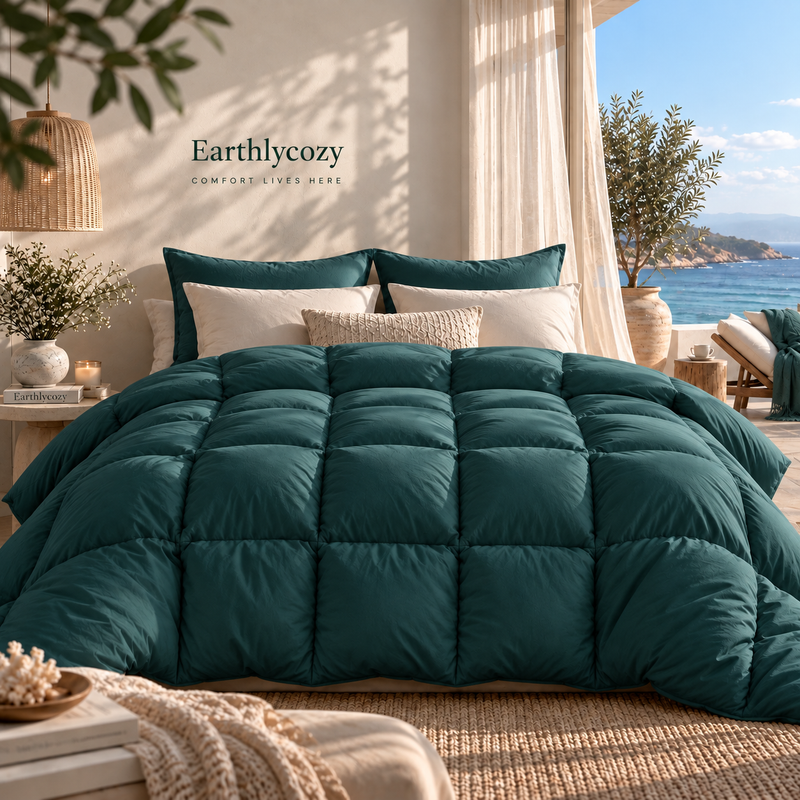 300 GSM All Season Comforter | Teal