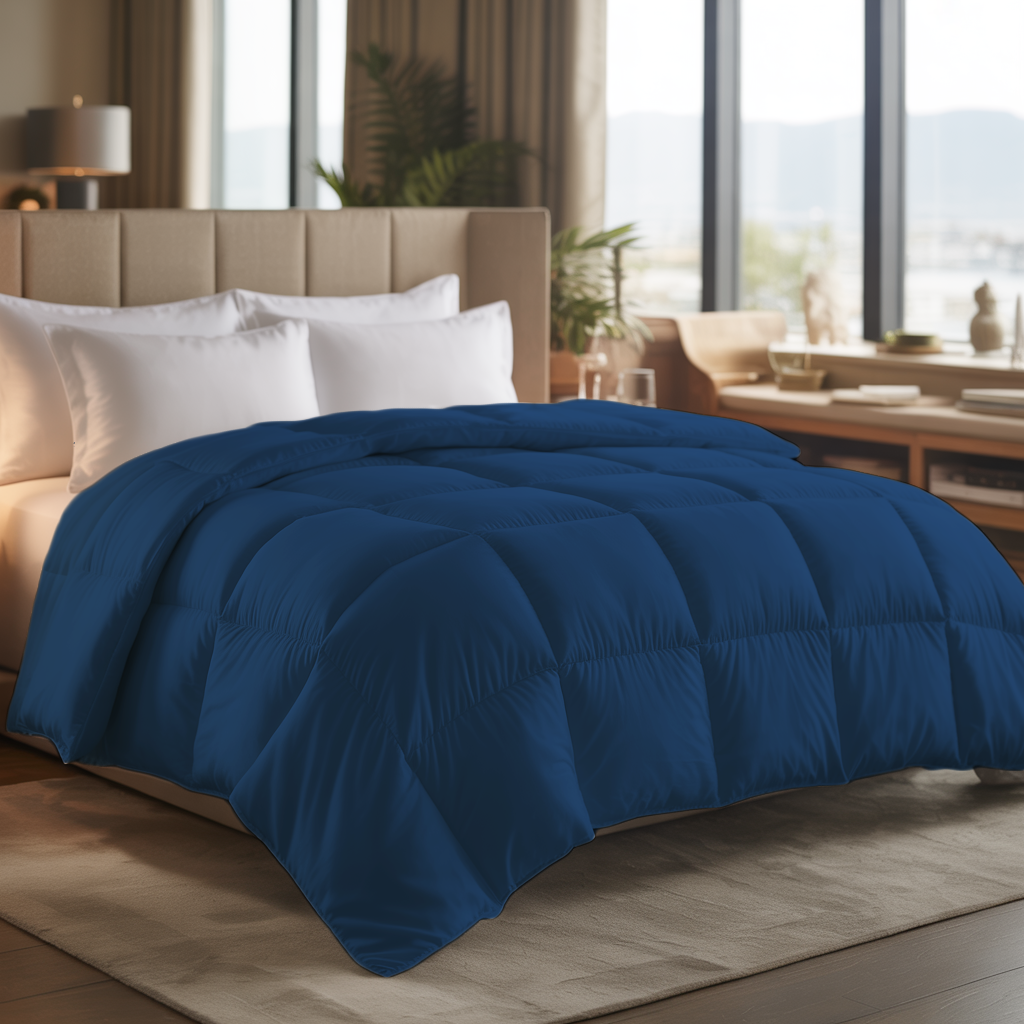 Snuglayer | 300 GSM Comforter – Light Warmth, Summer Nights | Blue